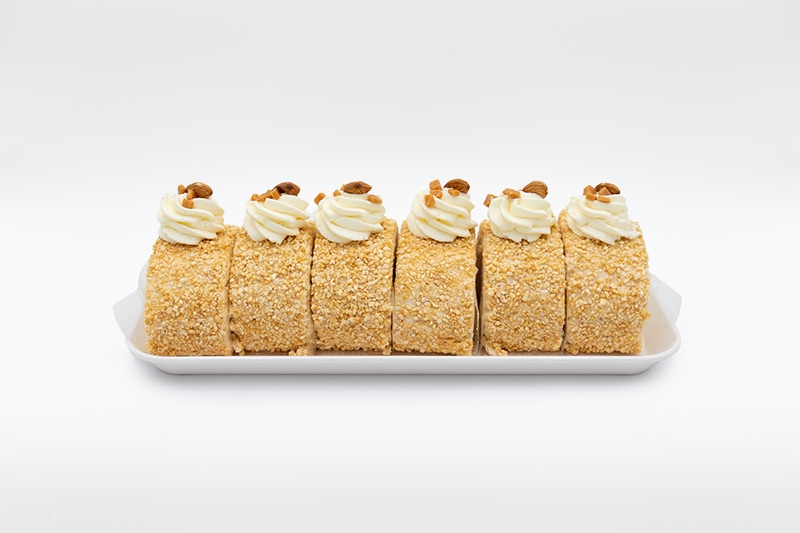 Mandel-Caramelroulade