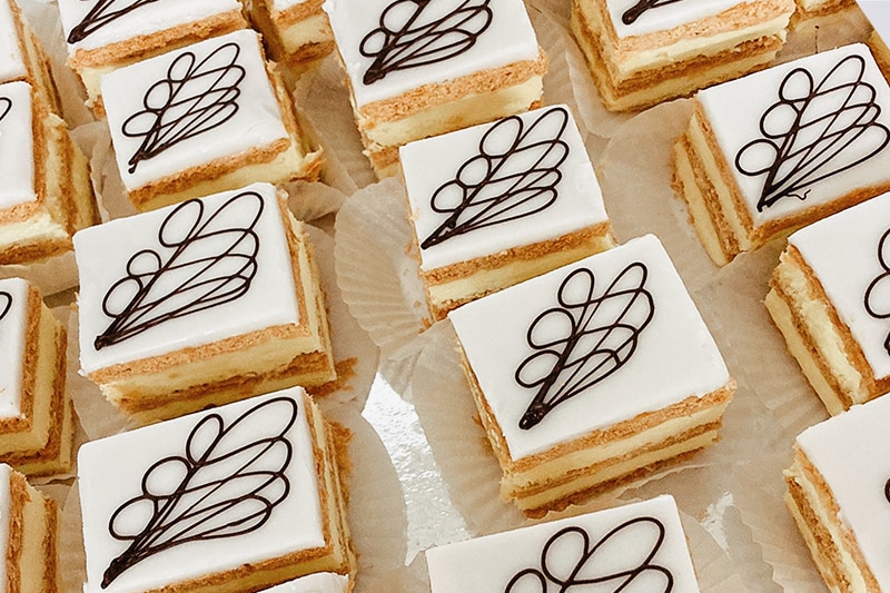Mini-Cremeschnitten